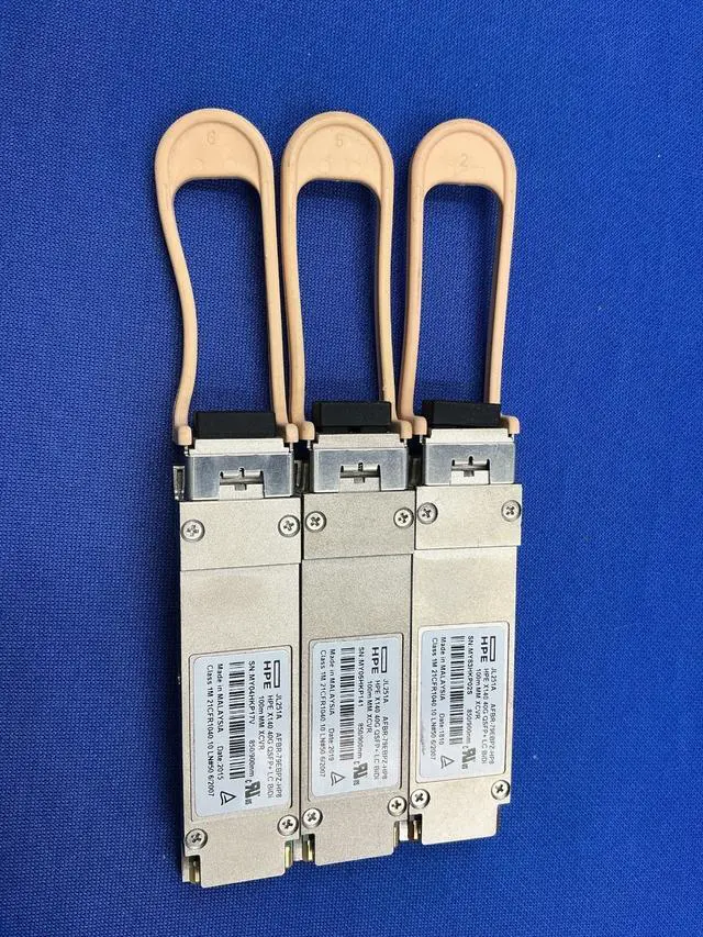 Alt view image 4 of 7 - JL251A HPE X140 40G QSFP+ LC BiDi 100m MM XCVR