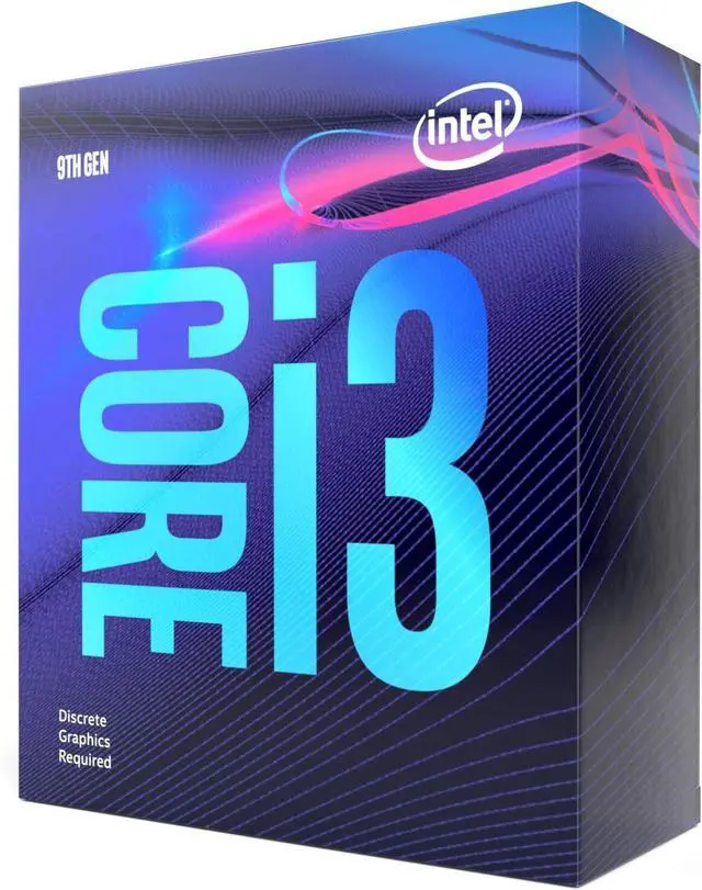 Alt view image 3 of 3 - Intel Core i3-9100F 4-Core CPU Up to 4.2GHz Processor BX80684I39100F (NO FAN)