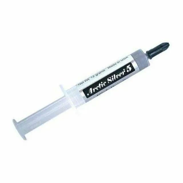 Alt view image 3 of 3 - Arctic Silver 5 Thermal Paste 12 grams CPU Heat Sink Thermal Compound AS5-12G
