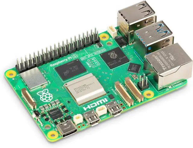 Main image of Raspberry Pi 5 BCM2712 Cortex-A76 2.4GHz Quad-core 64-bit Single Board Computer