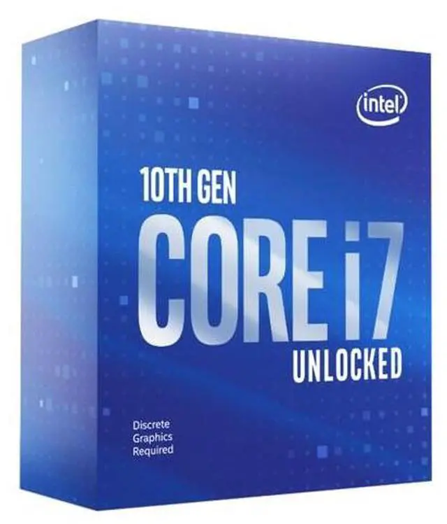 Main image of Intel Core i7-10700KF (10th Gen) 8-Core 3.8GHz LGA1200 95W CPU BX8070110700KF