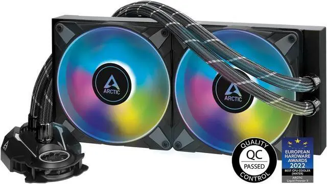 Main image of ARCTIC Liquid Freezer II 280 A-RGB CPU AIO Water Cooler Black ACFRE00106A