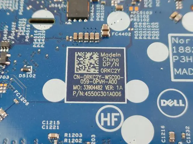 Alt view image 6 of 7 - Dell Latitude 5300 Intel Core i7-8665U 1.90 GHz DDR4 Motherboard RKC2Y