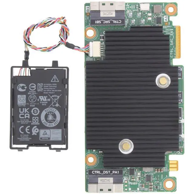 Alt view image 5 of 7 - 3KDWX Dell H755 8GB 12Gb/s Front PERC w/o Bracket -CR