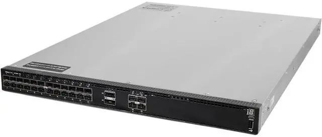 Alt view image 3 of 6 - Dell Networking S4128F-ON 28P SFP+ 2P 100GbE QSFP28 OS10 RA Switch