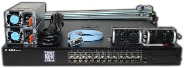 Main image of Dell Networking N4032F 24P SFP+ 10GbE Switch