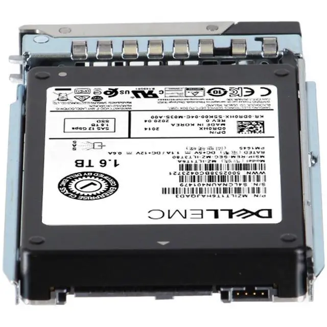 Alt view image 4 of 5 - (NOT FOR HOME PC!) DR0HX-CP1 Dell 1.6TB 12Gbps SAS MU TLC 2.5 SSD PM1645 CPO