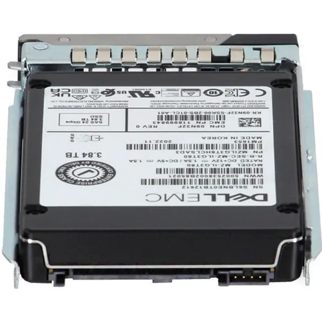 Alt view image 4 of 5 - (NOT FOR HOME PC!) 9N32F-CD1 Dell 3.84TB 24Gbps SAS RI TLC 2.5 SSD PM1653