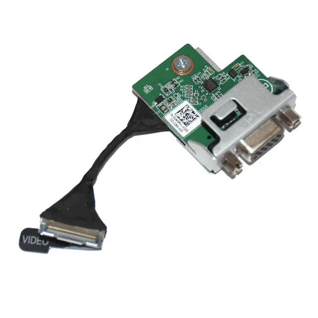 Alt view image 3 of 6 - Lot 10 Dell OptiPlex 3060 5060 SFF VGA Output Daughter Board With Cable GW0RH