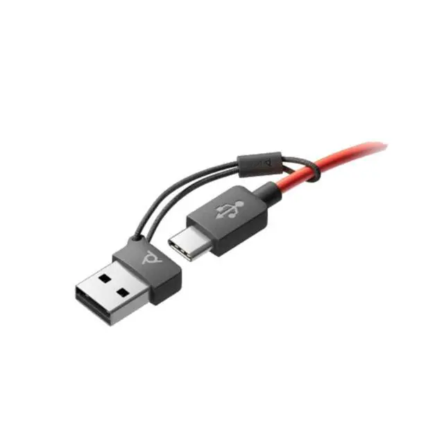 Alt view image 3 of 4 - HP Poly Blackwire 5210 Mono USB-A Headset Noise Canceling 8M3X1AA#ABA