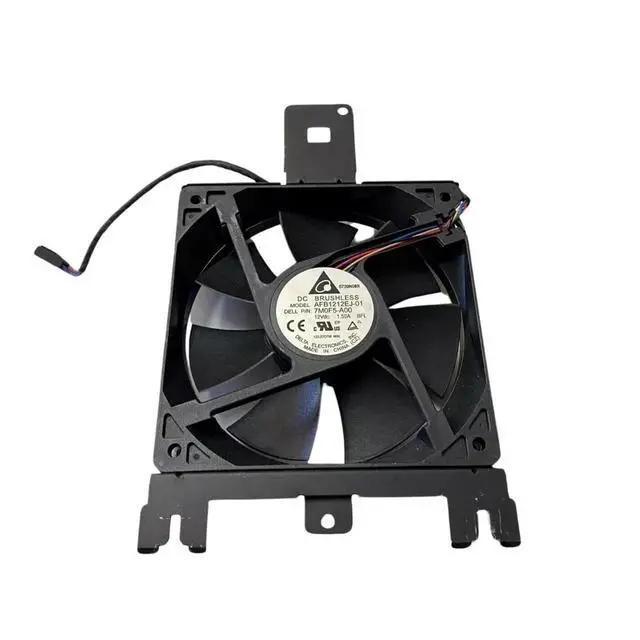 Alt view image 4 of 5 - Lot OF 10 Dell XPS 8910 8920 Desktop Front Case Fan with 4 Pin Cable 7M0F5