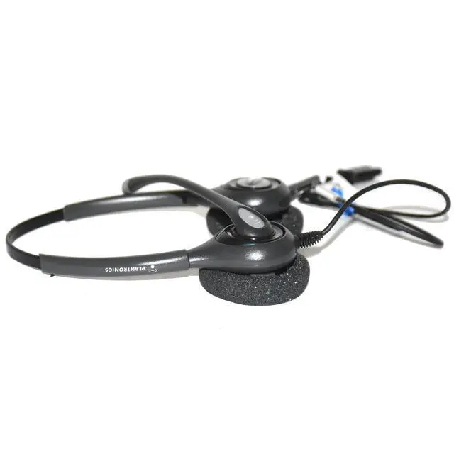 Alt view image 5 of 5 - Poly SupraPlus H261N Stereo Binaural Wired Headset QD Noise Cancel Mic 7S444AA