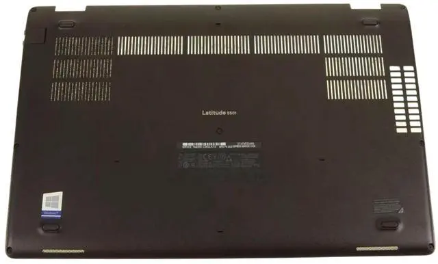 Main image of Dell Latitude 5501 Laptop Bottom Base Assembly P4XR4