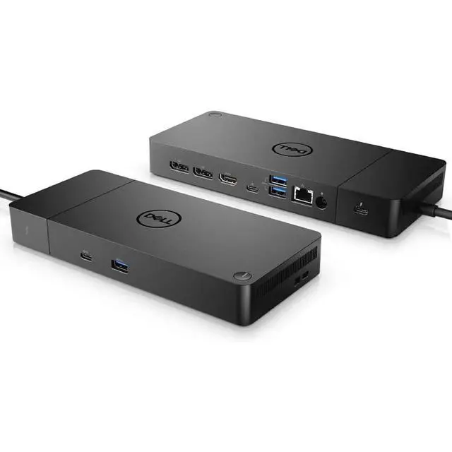 Alt view image 3 of 7 - Dell WD19TBS K20A Dock Thunderbolt 3 Docking Station with 130W AC Power Adapter