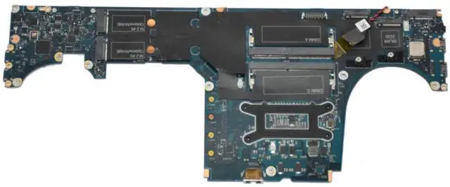 Alt view image 5 of 7 - Dell Precision 7540 Laptop Motherboard Core i7-9850H 2.6GHz CPU LA-H271P GRT7C
