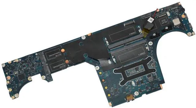 Alt view image 6 of 7 - Dell Precision 7540 Laptop Motherboard Core i7-9850H 2.6GHz CPU LA-H271P GRT7C