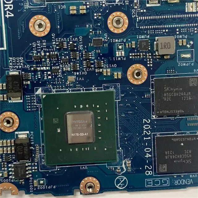 Alt view image 3 of 4 - Dell Vostro 3400 3500 Laptop Motherboard i5-1135G7 2.4GHz GD15A LA-K033P YTY9G