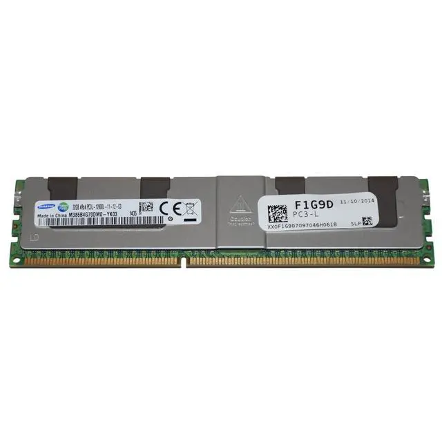 Alt view image 2 of 5 - Samsung 32GB 1600MHz PC3L-12800L 4Rx4 LRDIMM Server Memory RAM M386B4G70DM0-YK03
