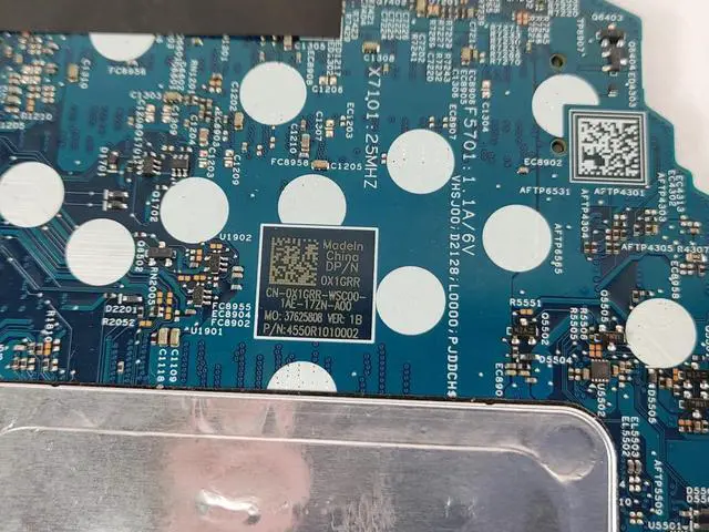 Alt view image 4 of 5 - Dell Vostro 15 5510 Laptop Motherboard Intel i7-11390H 4-Core 3.40GHz DDR4 X1GRR
