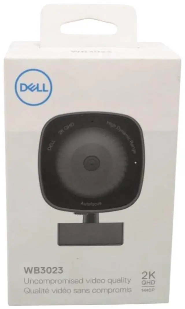 Main image of Dell WB3023 2K QHD 2560x1440 Autofocus Noise Reduction Mic USB Webcam JP1P2