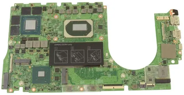 Main image of Dell Inspiron 7501 Motherboard Intel i7-10750H Hex-Core GTX 1650 Ti 4GB K5HK9