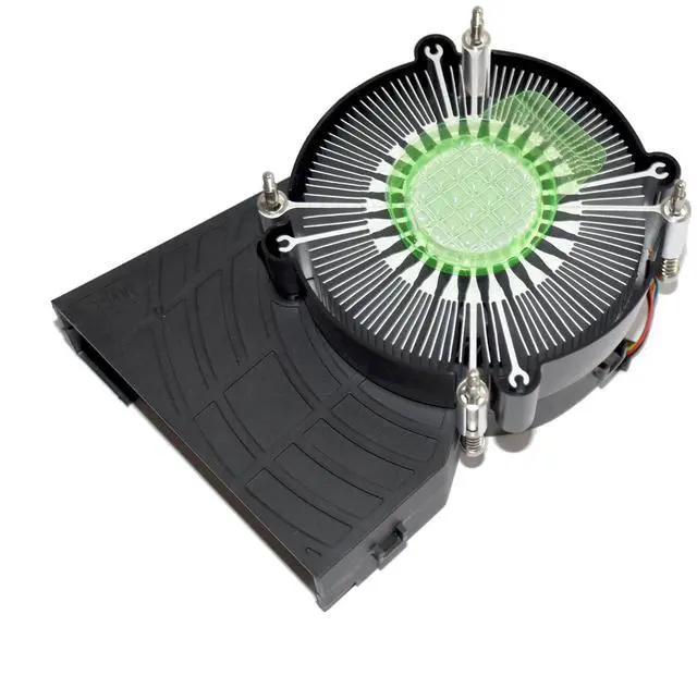 Alt view image 4 of 5 - Lot 10 Dell OptiPlex 3060 5060 3070 SFF CPU Blower Fan BAZA1233R2U KGWT4 3CWF9