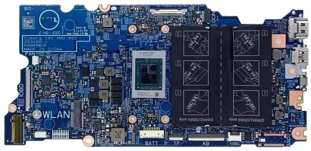Main image of Dell Vostro 5515 Laptop Motherboard AMD Ryzen 5 5500U 6-Core 2.10GHz DDR4 78X6R