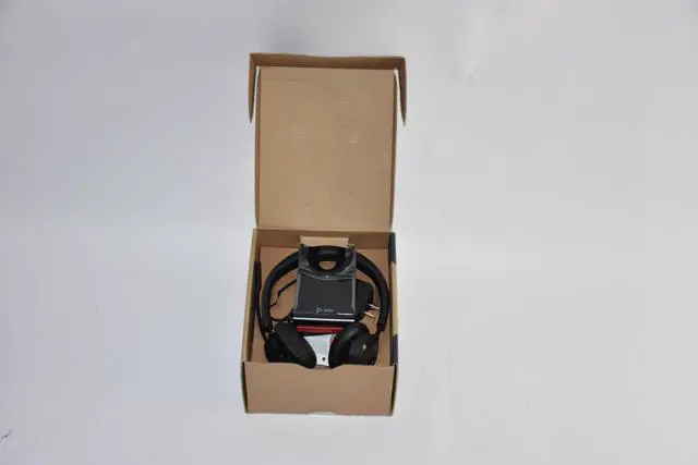 Alt view image 3 of 7 - HP Poly Savi 7320 UC Stereo DECT 1920-1930 MHz Office Headset MS Teams 8L559AA