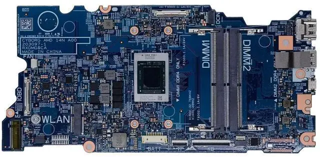 Main image of Dell Inspiron 5415 Laptop Motherboard AMD Ryzen 5 5500U 6-Core 203097-1 FH5FM