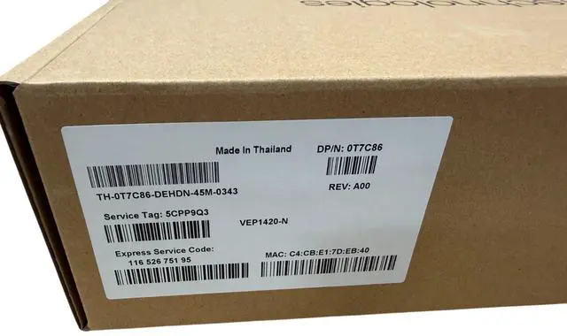 Alt view image 5 of 6 - Dell VEP1420N Virtual Edge Platform 1420 E71W002 8GB DDR4 32GB eMMC 4-Port 1GbE