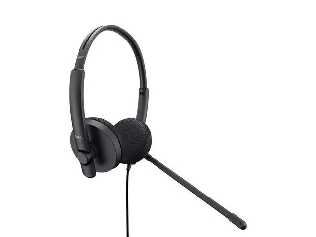 Alt view image 4 of 6 - Dell WH1022 Black NC Microphone Wired Stereo Headset RMH97 XV7WM 520-AAVV