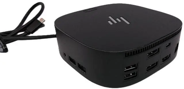 Main image of HP USB-C G5 Docking Station Dual Monitor HDMI DP LAN 120W Adapter 5TW10UT