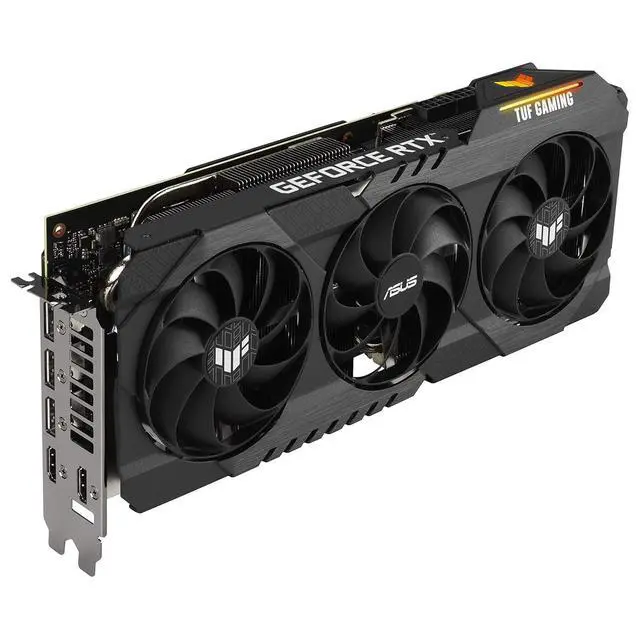 Alt view image 2 of 7 - ASUS GeForce RTX 3080 10GB GDDR6X PCIe 4.0 Graphics Card TUF-RTX3080-O10G-GAMING