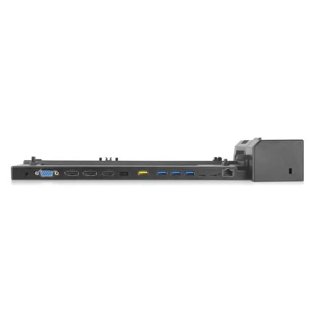 Alt view image 5 of 7 - Lenovo 40AJ ThinkPad Ultra Docking Station VGA HDMI 2xDP 2xUSB-C 40AJ0135US