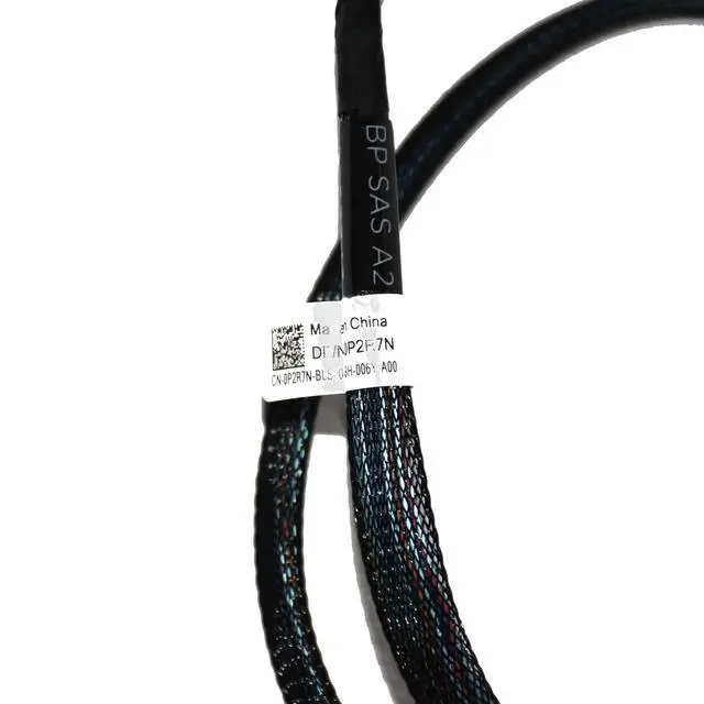 Alt view image 4 of 4 - (NOT FOR HOME PC!) Lot 10 Dell PowerEdge R640 10x Flex Bay Front to Rear Backplane SAS Cable P2R7N