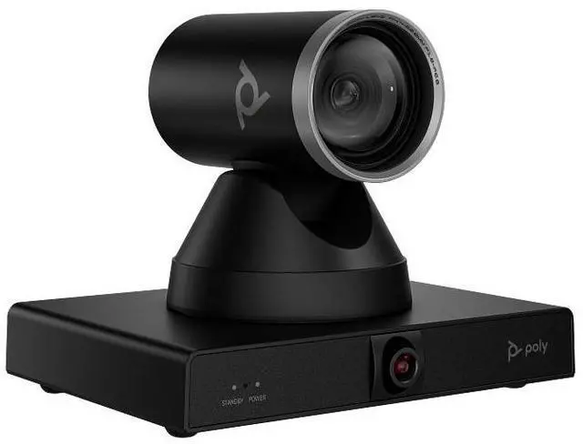 Main image of Poly Studio E60 Video Conferencing Camera 16MP 30fps 12x Zoom 4K Black 9W1A6AA