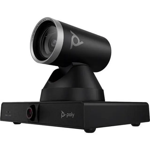 Alt view image 2 of 3 - Poly Studio E60 Video Conferencing Camera 16MP 30fps 12x Zoom 4K Black 9W1A6AA