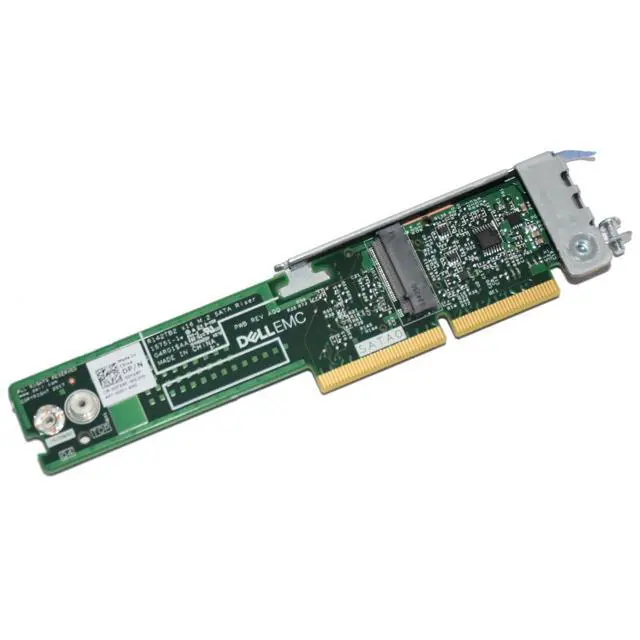 Alt view image 3 of 6 - Dell EMC PowerEdge C6420 C6400 2x M.2 2280 SATA RAID 1 Riser Adapter 0F9XF