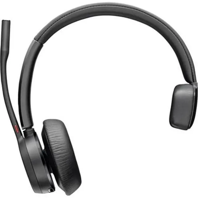 Alt view image 2 of 6 - Poly Voyager 4310-M Wireless Headset BT700 Dongle & Charging Stand MS Teams