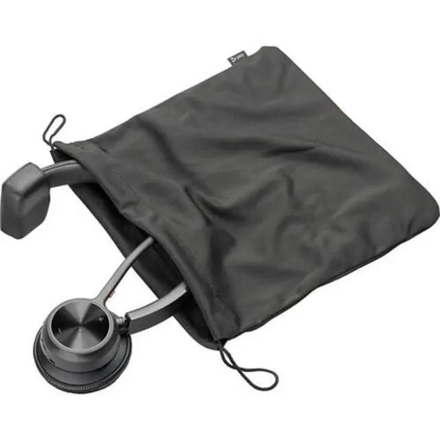 Alt view image 6 of 6 - Poly Voyager 4310-M Wireless Headset BT700 Dongle & Charging Stand MS Teams