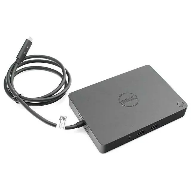 Alt view image 3 of 7 - Dell K17A WD15 USB-C Docking Station 4K Dual Monitor HDMI DP VGA RJ45 No Adapter