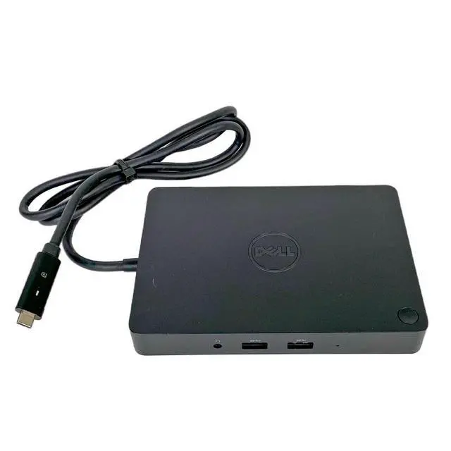 Alt view image 5 of 7 - Dell K17A WD15 USB-C Docking Station 4K Dual Monitor HDMI DP VGA RJ45 No Adapter