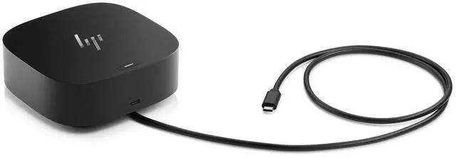 Alt view image 5 of 7 - HP USB-C G5 Docking Station 4K HDMI DP USB Hub 5TW10AA 5YK41AV Black L75125-001