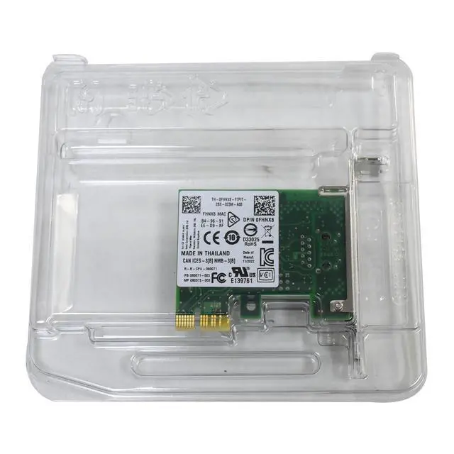 Alt view image 2 of 5 - Intel I210-T1 1GbE Single Port RJ-45 PCIe Both Profile Network Adapter I210T1BLK