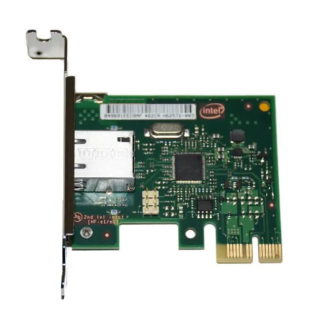 Alt view image 3 of 5 - Intel I210-T1 1GbE Single Port RJ-45 PCIe Both Profile Network Adapter I210T1BLK