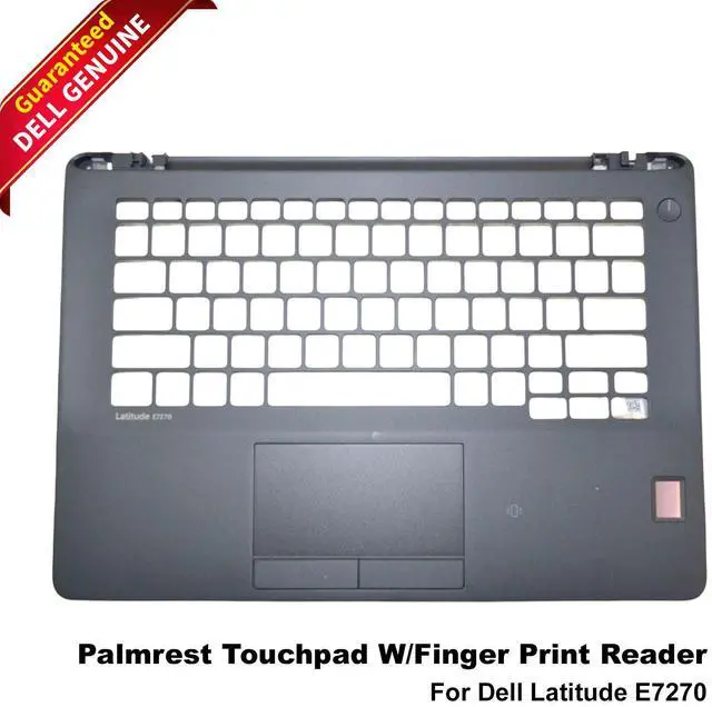 Main image of OEM Dell Latitude E7270 Palmrest Touchpad with Fingerprint Reader K9H6Y V379C
