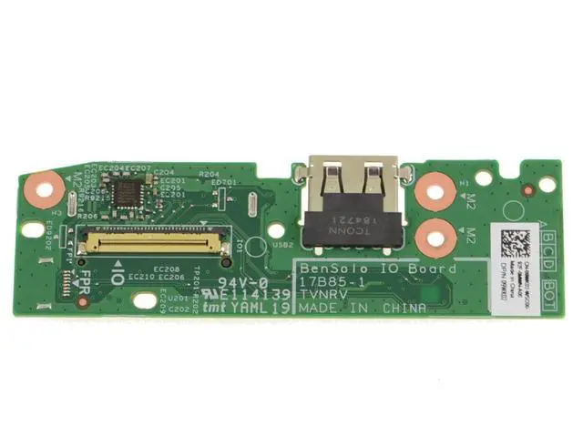 Alt view image 2 of 3 - Lot of 4 Dell Inspiron 14 5481 2-in-1 Power Button USB SD Card Reader IO 9WK02