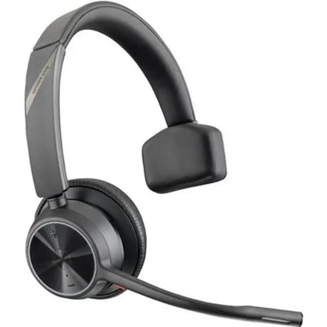 Alt view image 4 of 6 - Poly Voyager 4310-M Wireless Headset BT700 Dongle & Charging Stand MS Teams