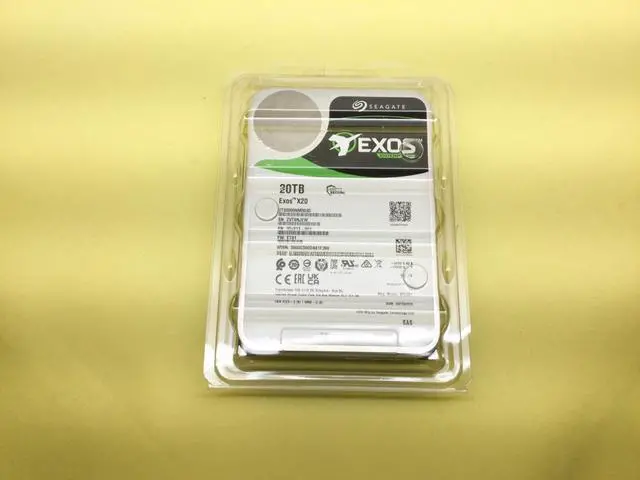 Alt view image 2 of 3 - (NOT FOR HOME PC!) Seagate Exos X20 20TB 7200RPM SAS 12Gb/s 256MB 3.5in Internal HDD ST20000NM003D