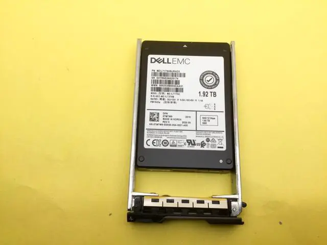 Alt view image 2 of 4 - (NOT FOR HOME PC!) TMTW9 Dell 1.92TB SAS 12Gbps Read Intensive 512e 2.5'' SSD 0TMTW9 MZ-ILT1T9C